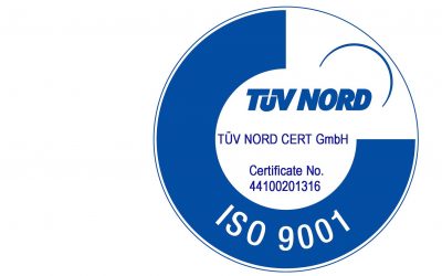 Успешная сертификация на соответствие стандарту ISO 9001:2015